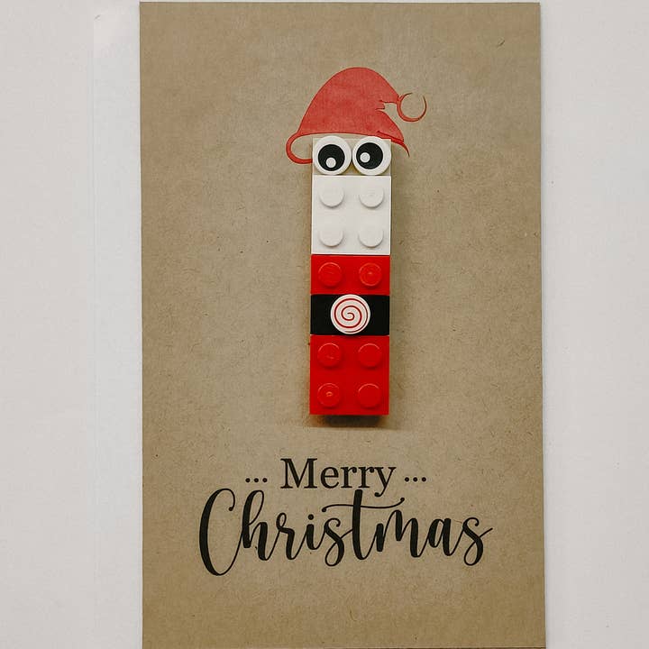 Brickstar Belgium – Engroshandel Julekort – Lego Julekort - Julemanden