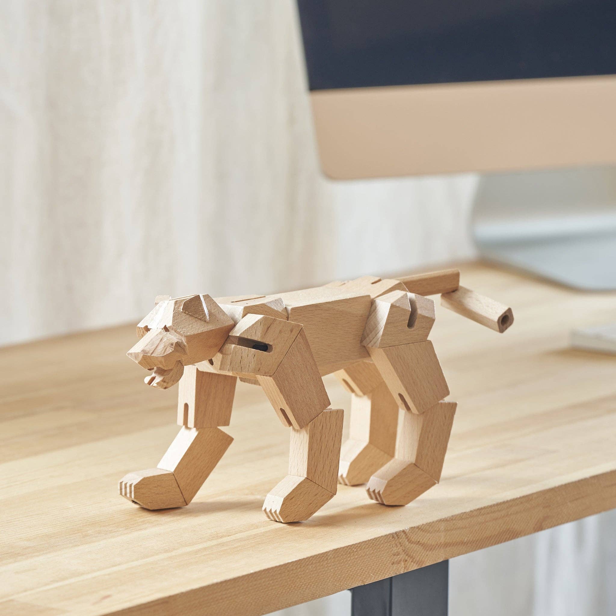 Yoshiaki Ito Design – Brinquedo de madeira - Crianças por atacado – Morphits® Tiger Wooden Toy: Roaring Adventures Await in our our our9