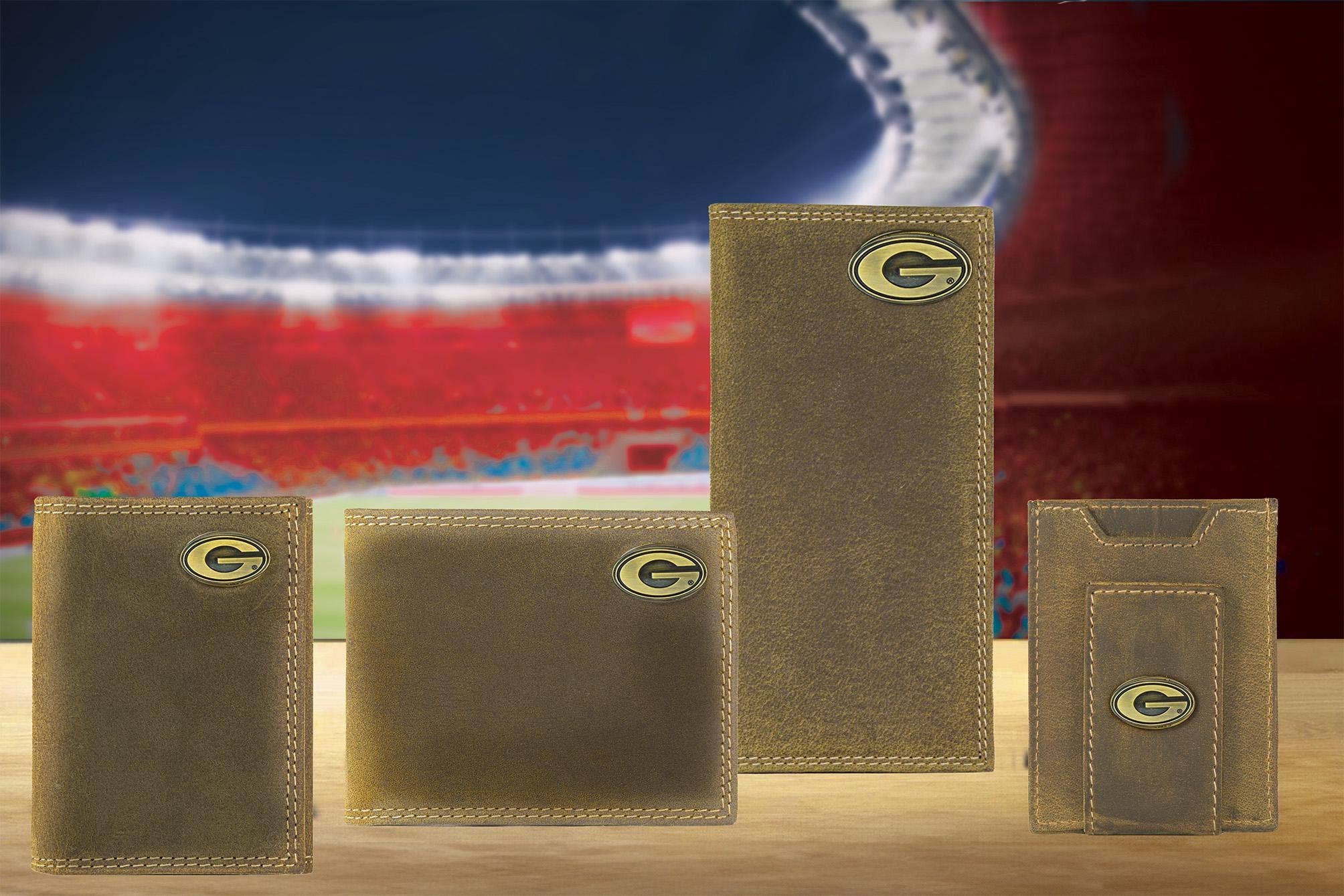 Zep-Pro - Wholesale Keychain - Unisex - Georgia Bulldogs Collegiate Woven Ribbon Key Chain. University of Gerogia Key Fob. UGA Dawgs Gift. Brass Clasp and O-Ring.8