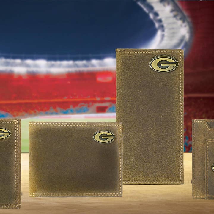 Zep-Pro - Wholesale Keychain - Unisex - Georgia Bulldogs Collegiate Woven Ribbon Key Chain. University of Gerogia Key Fob. UGA Dawgs Gift. Brass Clasp and O-Ring.8