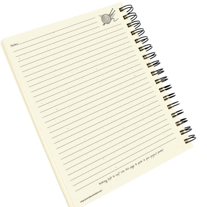 Journals Unlimited - Wholesale Journal/Diary - Yarn It! Knitting & Crochet Journal (Kraft)3