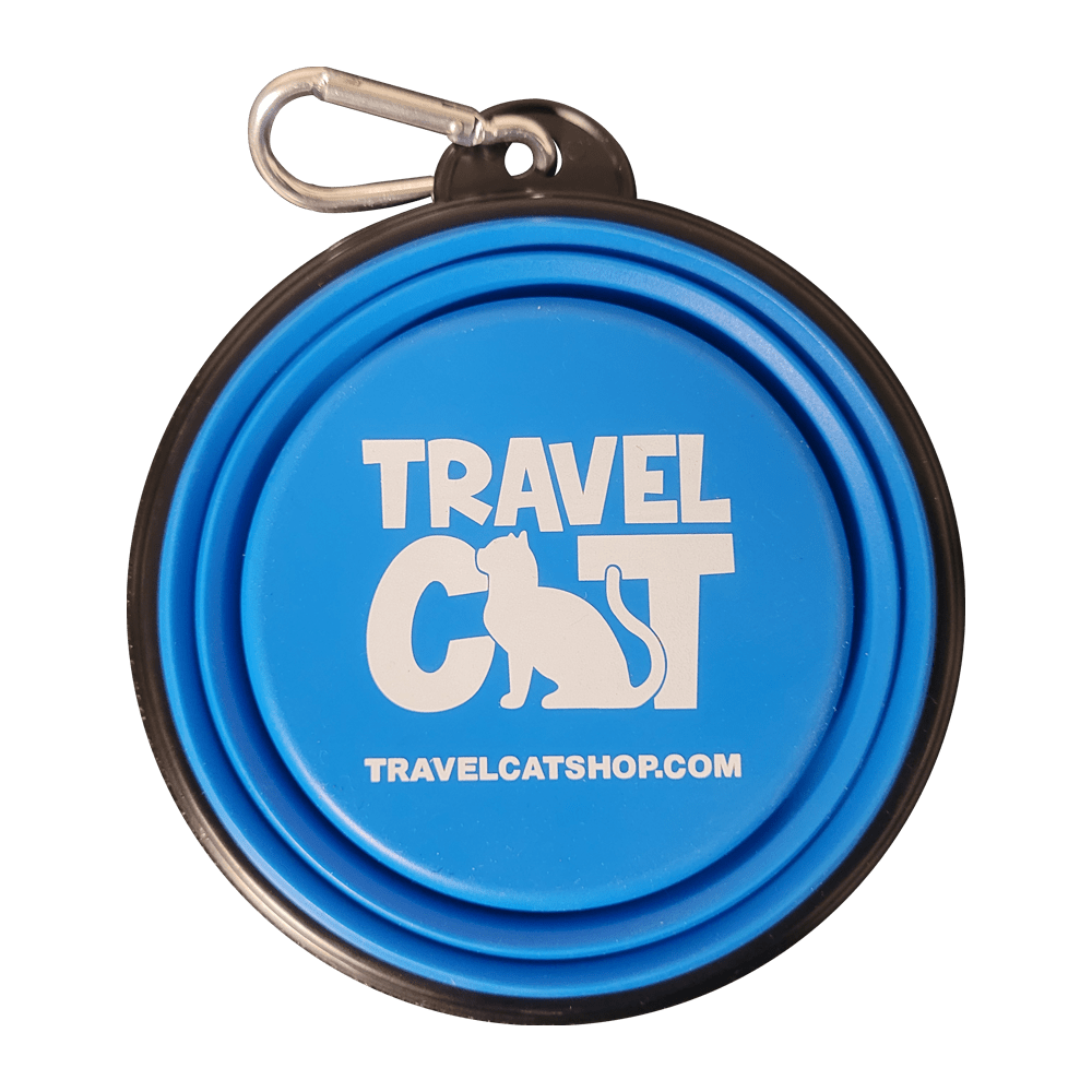 Travel Cat Wholesale – tigela - Gato e cão por atacado – Comida dobrável para animais de estimação “The Go Anywhere Bowl”3
