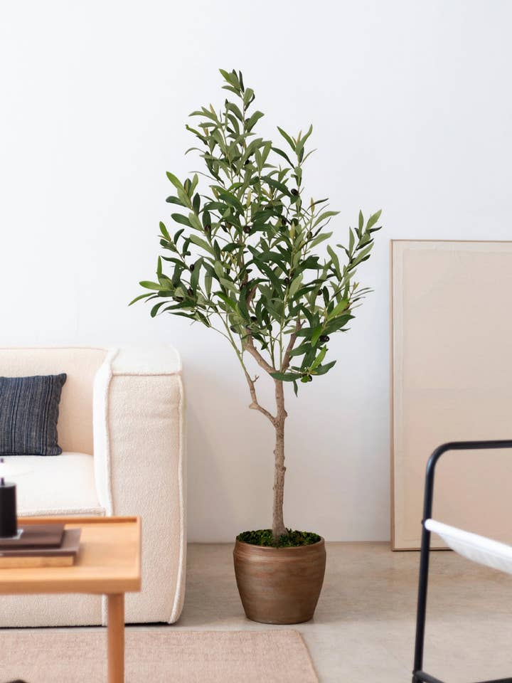 Artificial olive tree Moon 120 cm for wholesale by Maia Shop