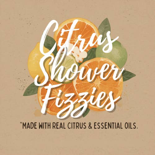 Citrus Fizzies - Duschschmelzen für den Großhandel von Fizz Bizz LLC