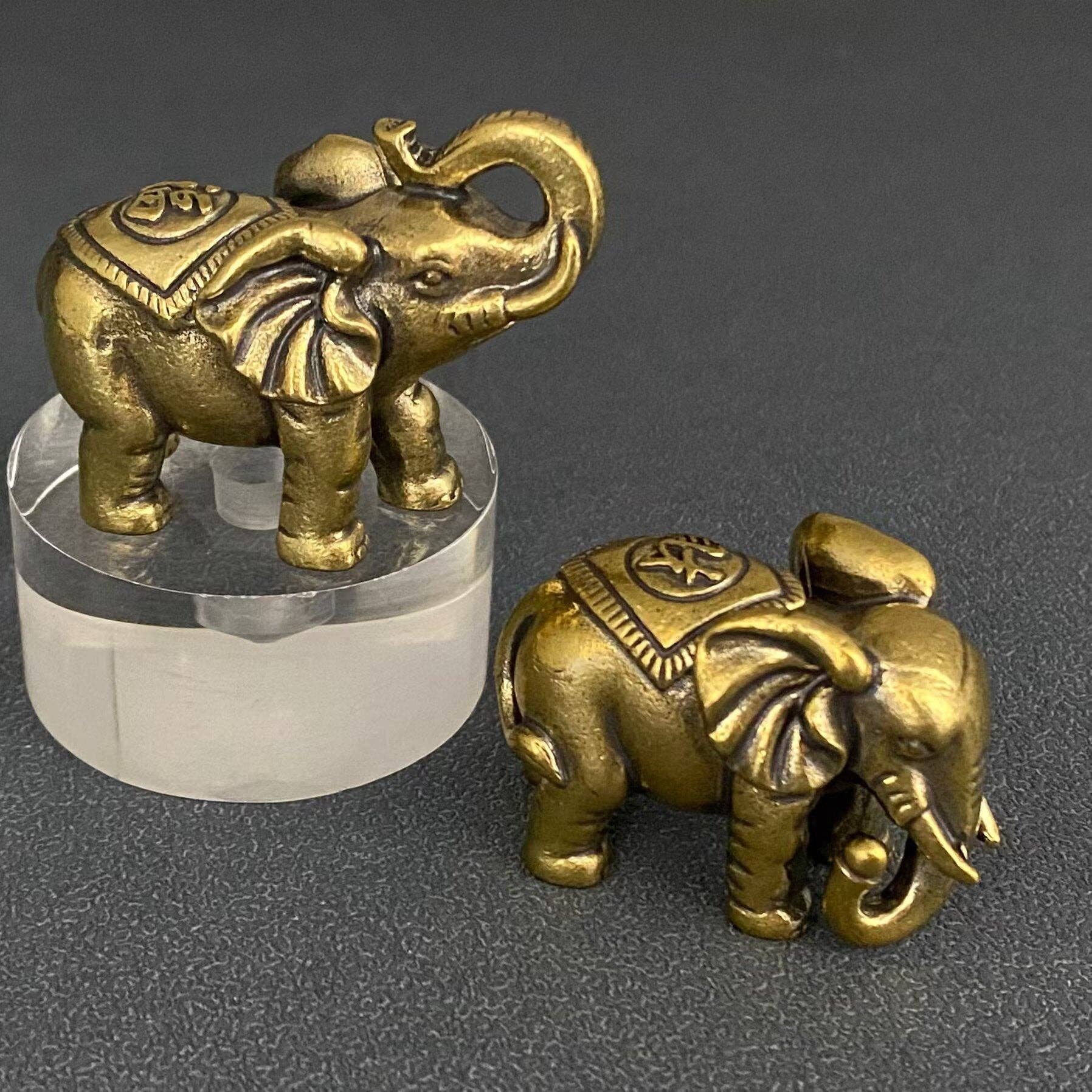 Mio Queena - Wholesale Decorative Figurine - Brass Elephant Crafts Desktop Ornaments Decoration4