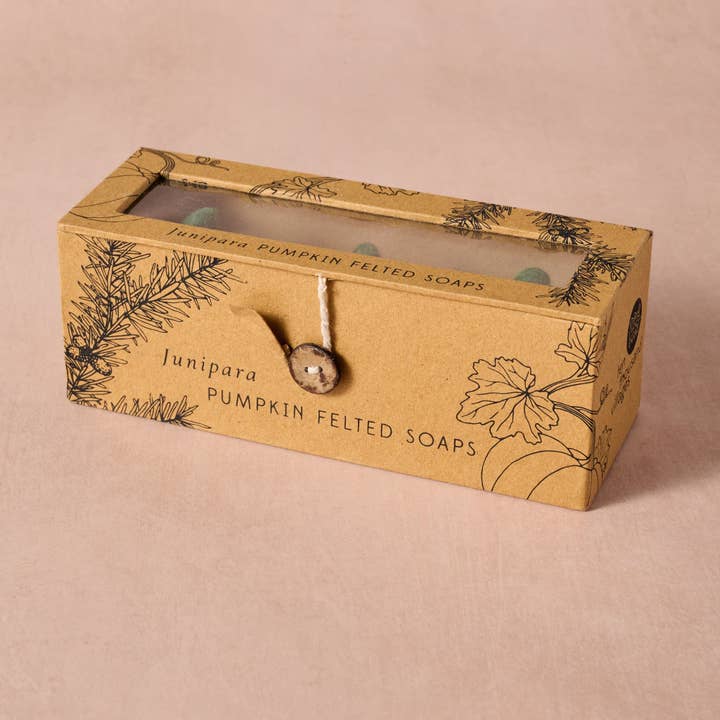 Ten Thousand Villages - Wholesale Bar Soap - Sapha Pumpkin Shaped Felted Soaps2