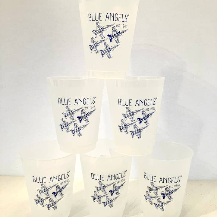 She Said It. - Wholesale Drinking Glass/Cup - Blue Angels Cup Set1