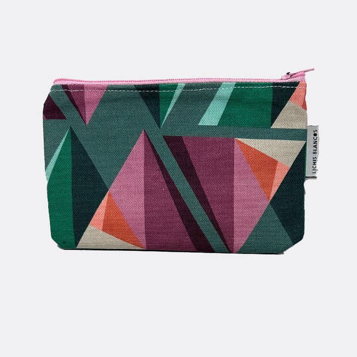 LICHIS BLANCOS - Wholesale Coin Purse - Women's - 3D TRIANGLES PURSE