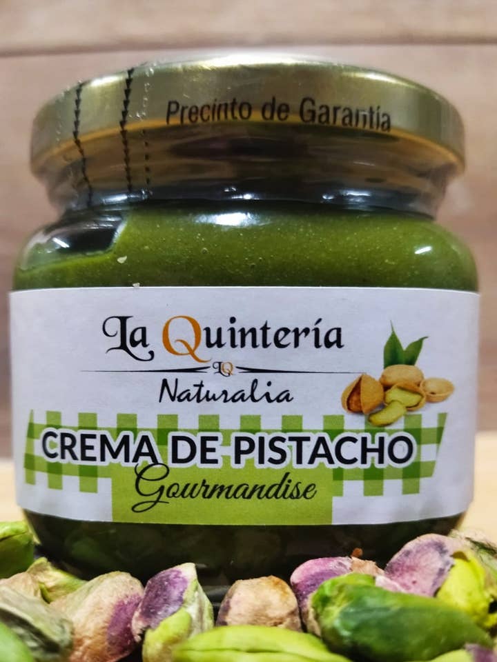 Pistachio Cream for wholesale by Aceites Gourmet La Quinteria