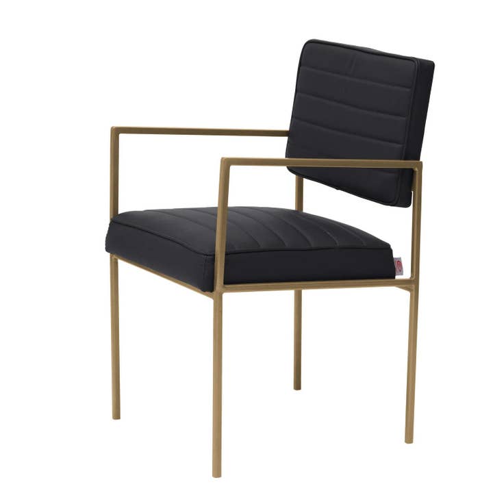 Sternzeit Design - Wholesale Chair - Cube Esstischstuhl mit Armlehnen - Leder16