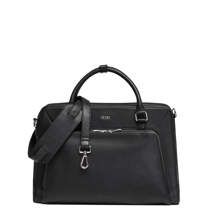 Socha - Wholesale Laptop Bag - Unisex - Laptop bag/business bag leather unisex black 15 inch2