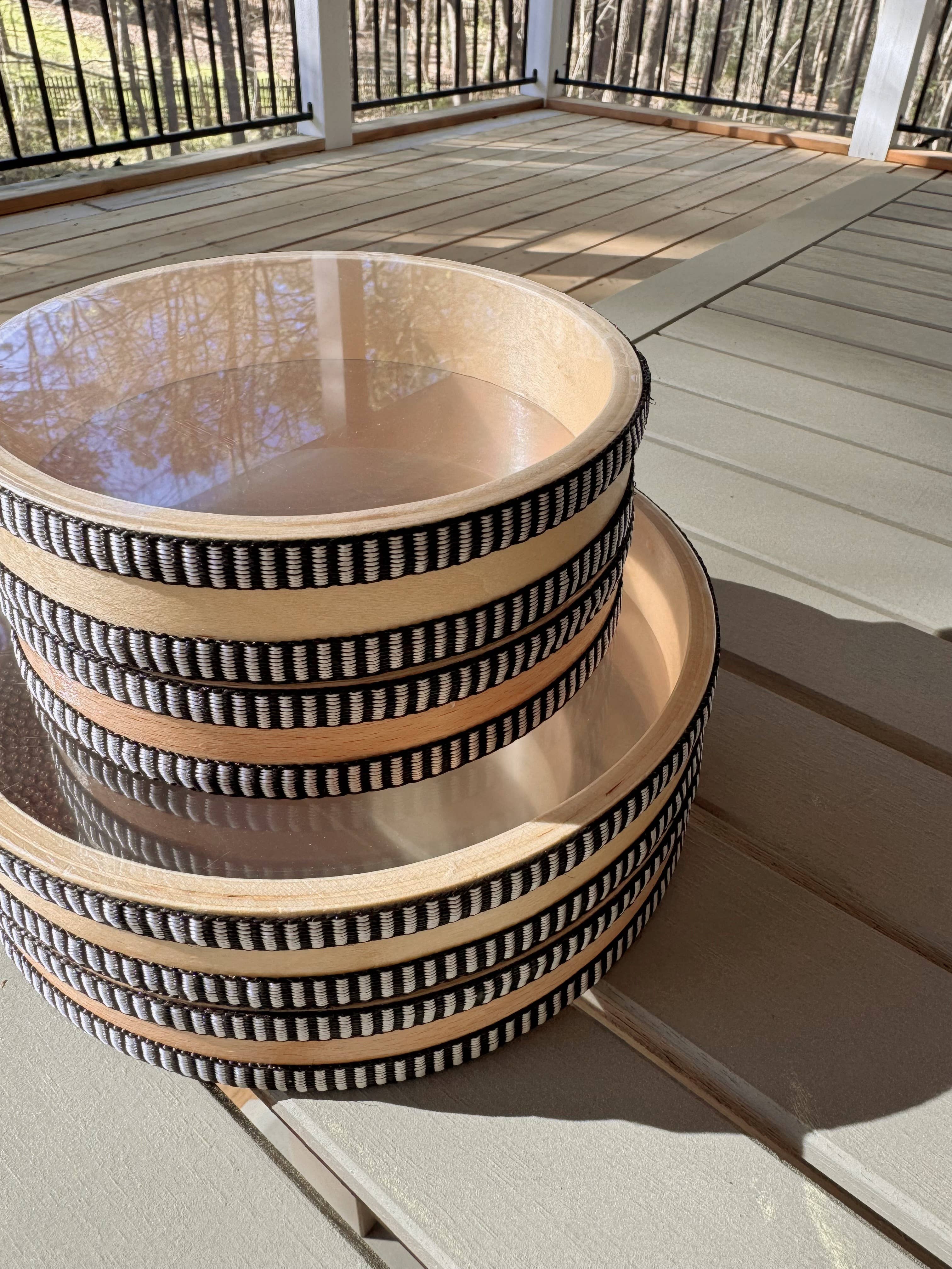 All Wooden Elements - Wholesale Toy Drum Kit - Kids - Beech Wooden Ocean drum instrument Kids Musical Toy 5