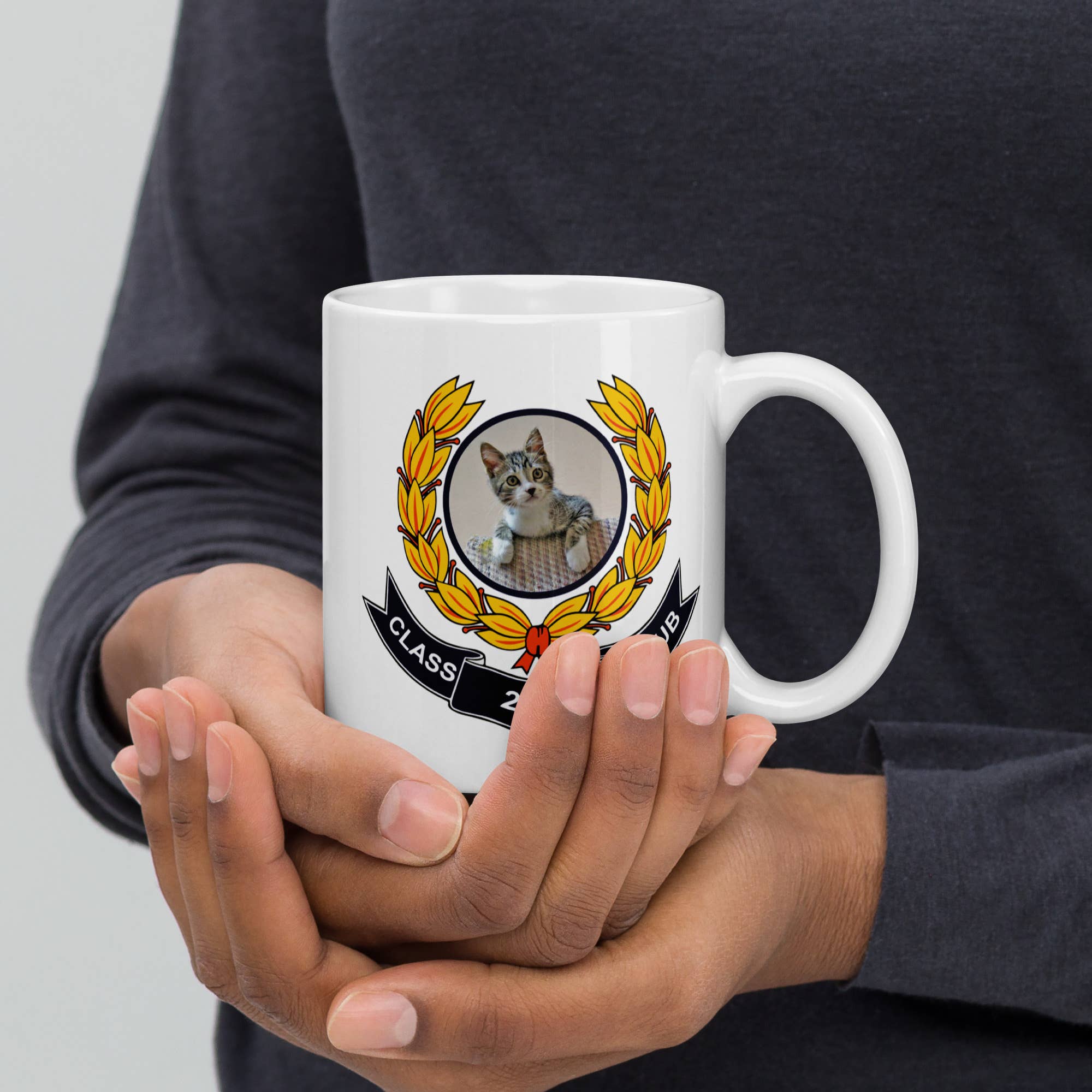 Club No-Kill 2027 Coffee Mugs - Wholesale Coffee Mug - Vinny the Pug Coffee Mugs             12