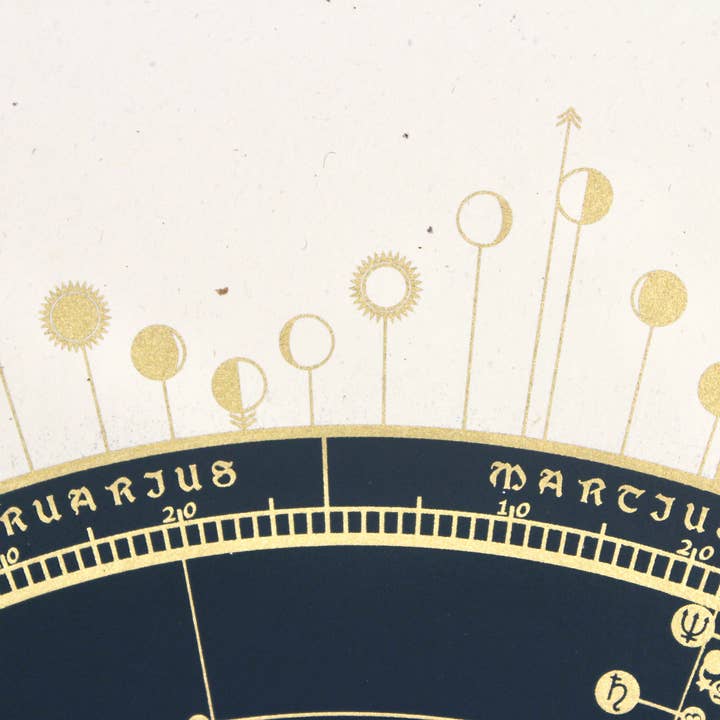 ANIMA ONIRIS - Wholesale Calendar - Astral Calendar 2026, Moon & Planet Astronomic Calendar (Cop2