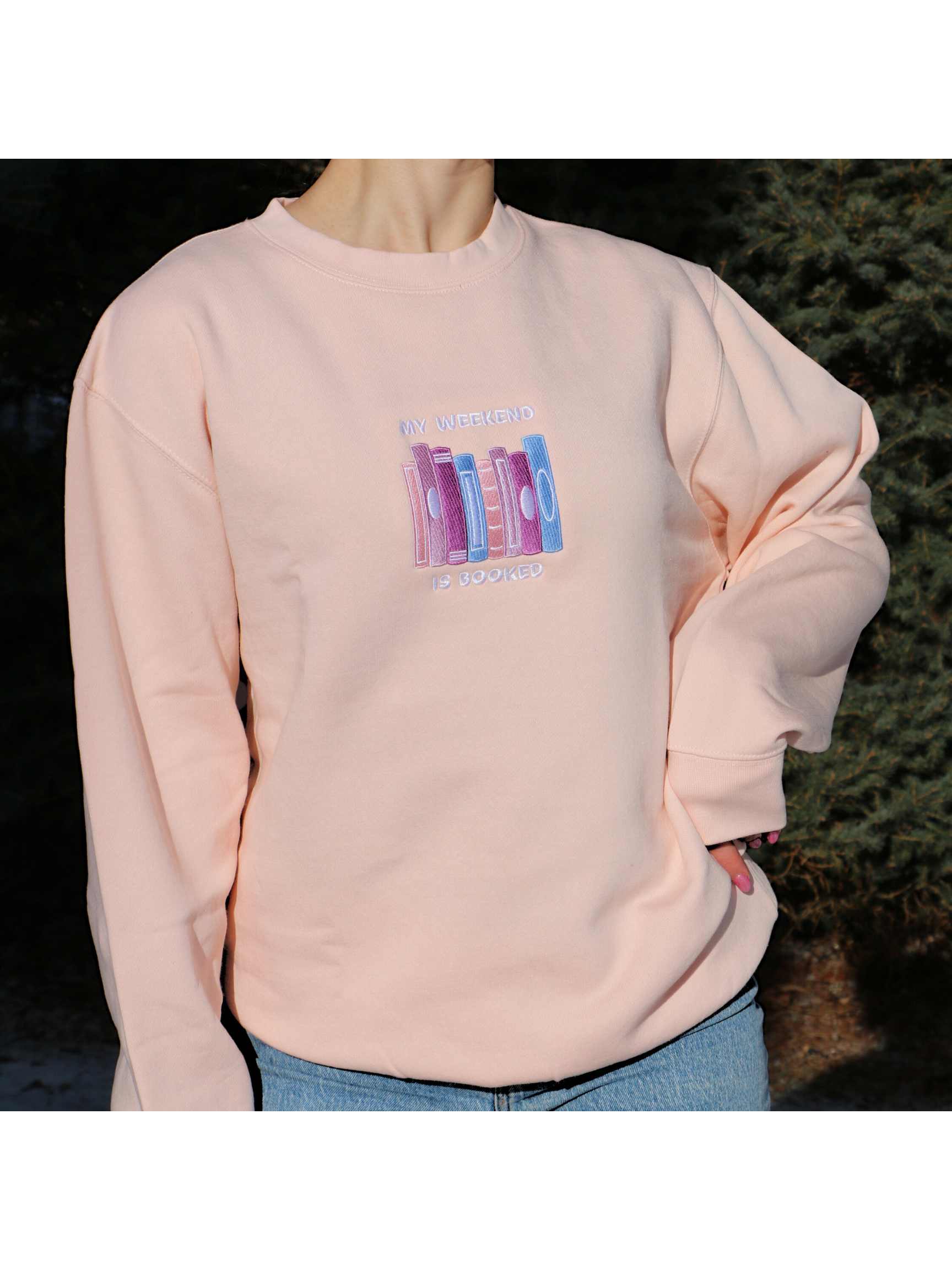 Creology - Wholesale Sweatshirt - Unisex - My Weekend is Booked Crewneck Sweatshirt8