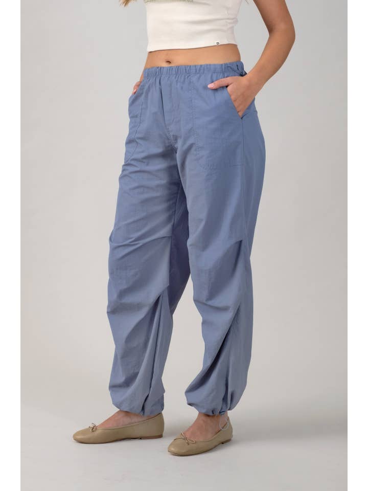 The Workshop Studio - Wholesale Pants - Women's - DRAWSTRING PARACHUTE PANTS17