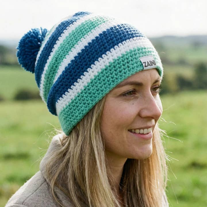 Oban Beanie Bobble Hat for wholesale by ZAINI Lifestyle Ltd