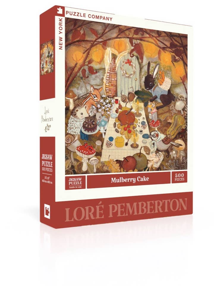 Mulberry Cake - 500 Piece Jigsaw Puzzle for wholesale by New York Puzzle Company