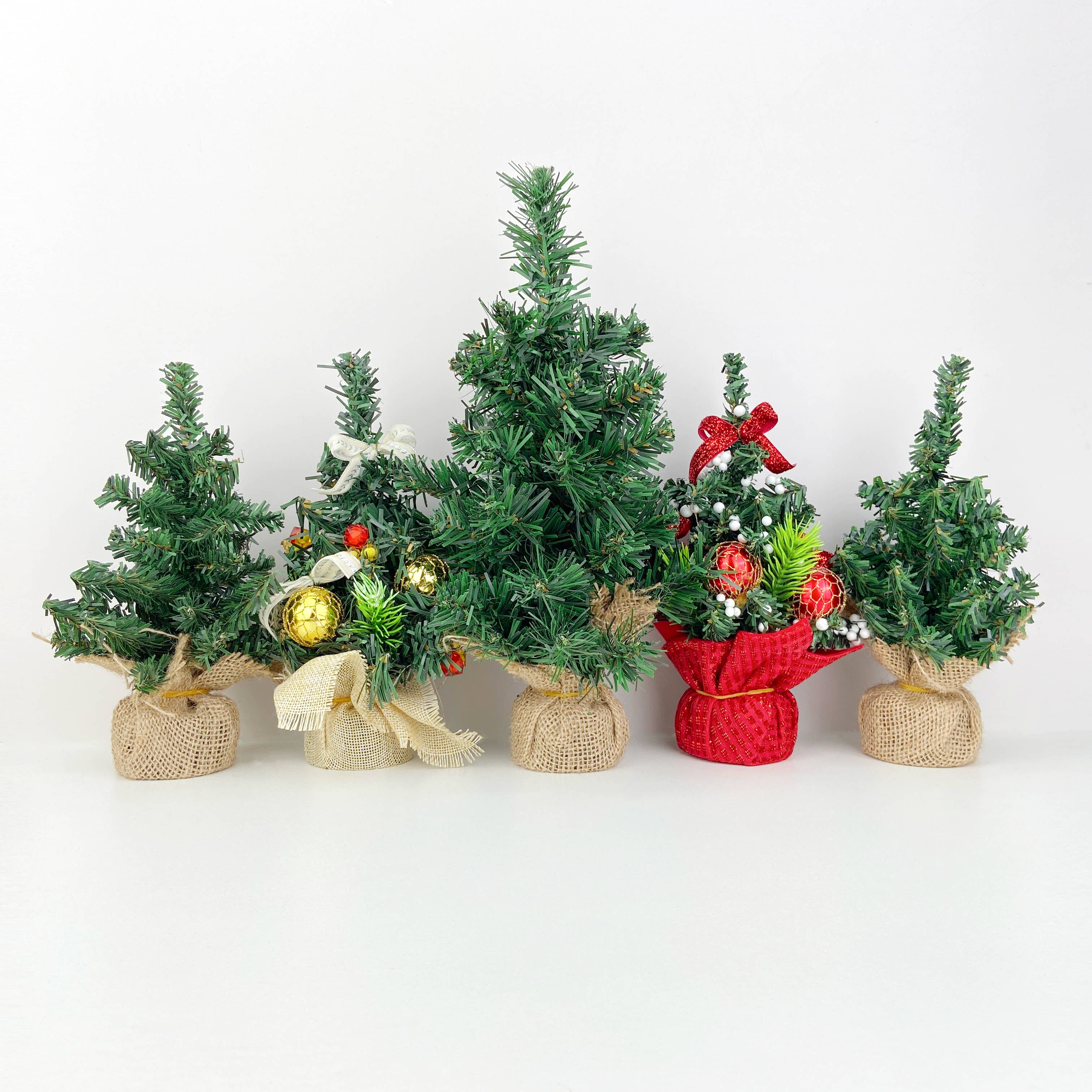 SoapElenGlen - Wholesale Christmas Decoration - Mini Green Christmas Tree Christmas Holiday Decorations2