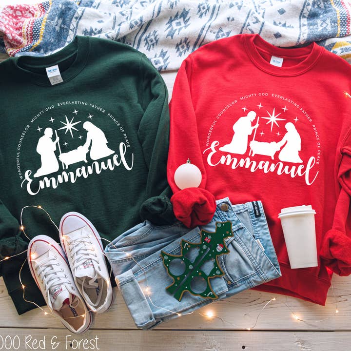 Bama Screens - Wholesale Sublimation Transfer - Emmanuel Nativity #BS24533