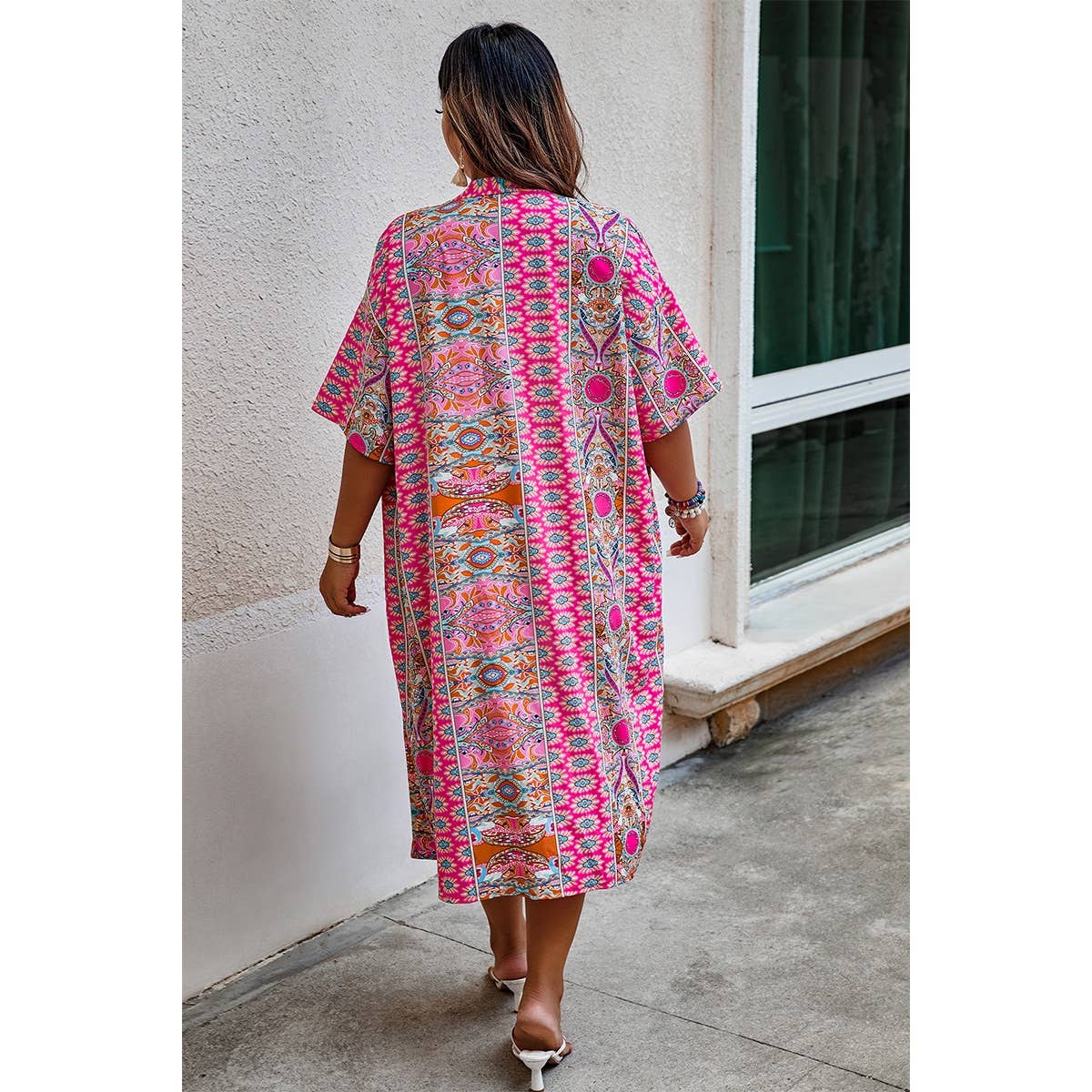 Supreme Fashion – wholesale Top & short set (NOT loungewear) – Women’s – Plus Size Two Pieces Printed Elastic Waist Sets12