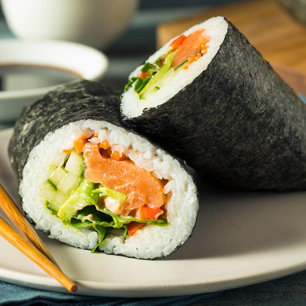 SEAWEED MARKET - Wholesale Dried/Dehydrated Vegetables - 100 Half-Sheets of Premium Nori Seaweed. Sushi, Gimbap rolls. 135g x 20pcs7