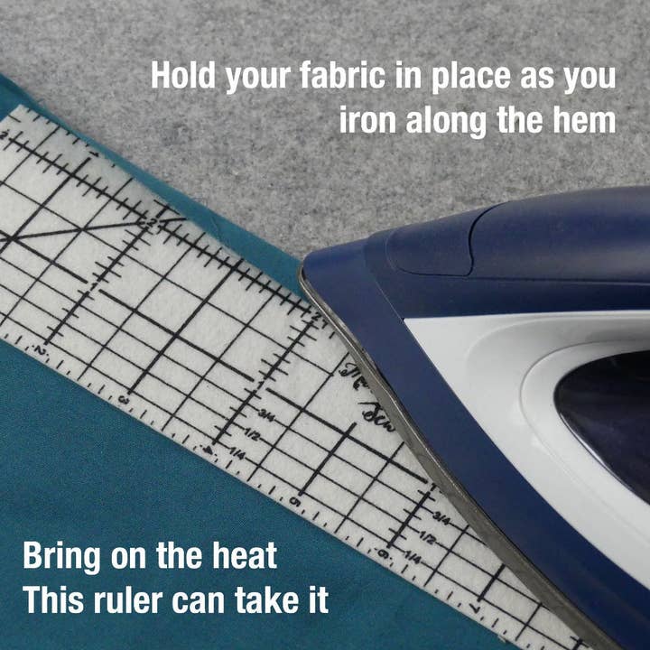 Madam Sew - Wholesale Craft Tool - Hot Hem Ruler - More than just an ironing tool !