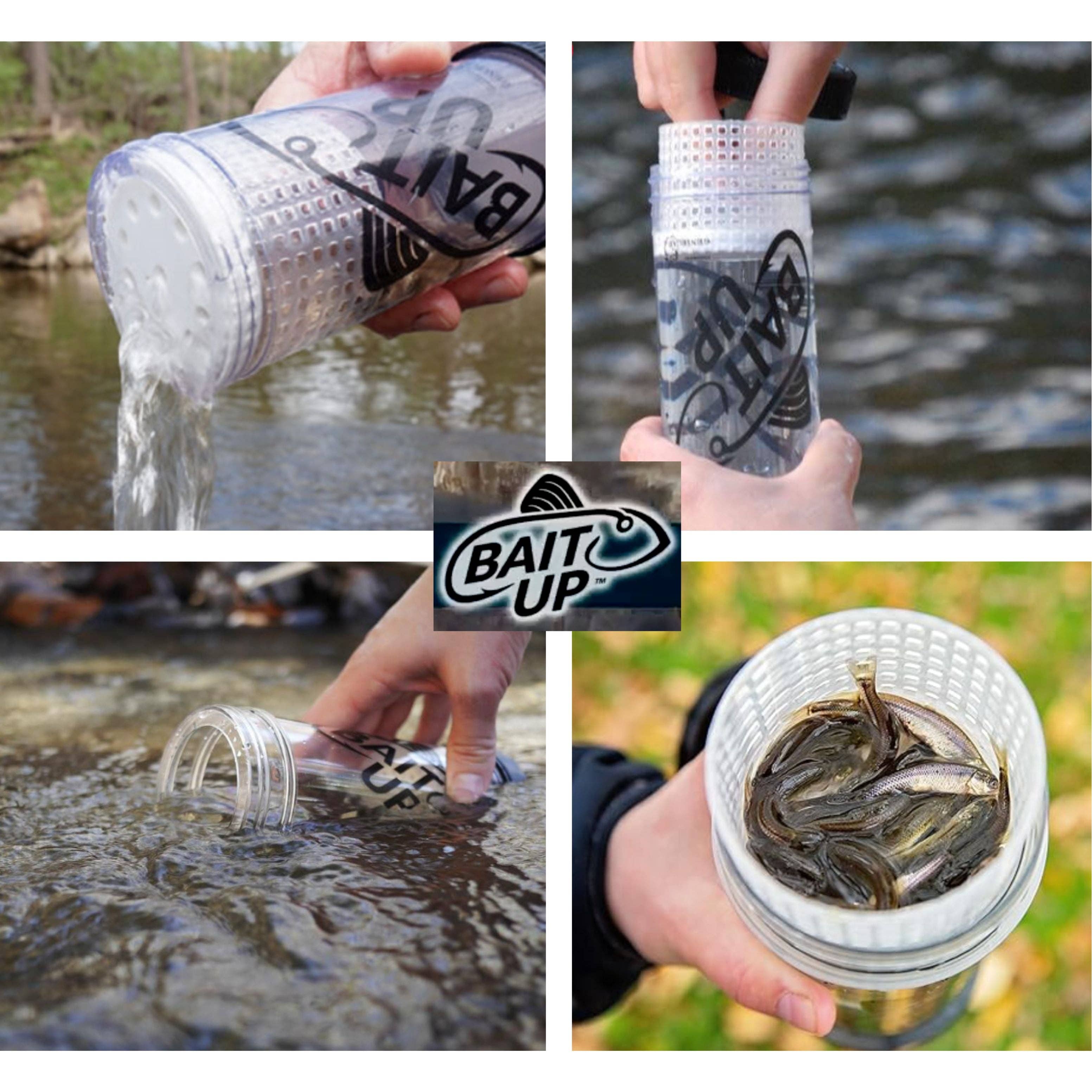 FLI Products - Wholesale Sporting Accessories - Bait Up® – Innovative Live Bait Fishing Containers for Anglers, Clear6