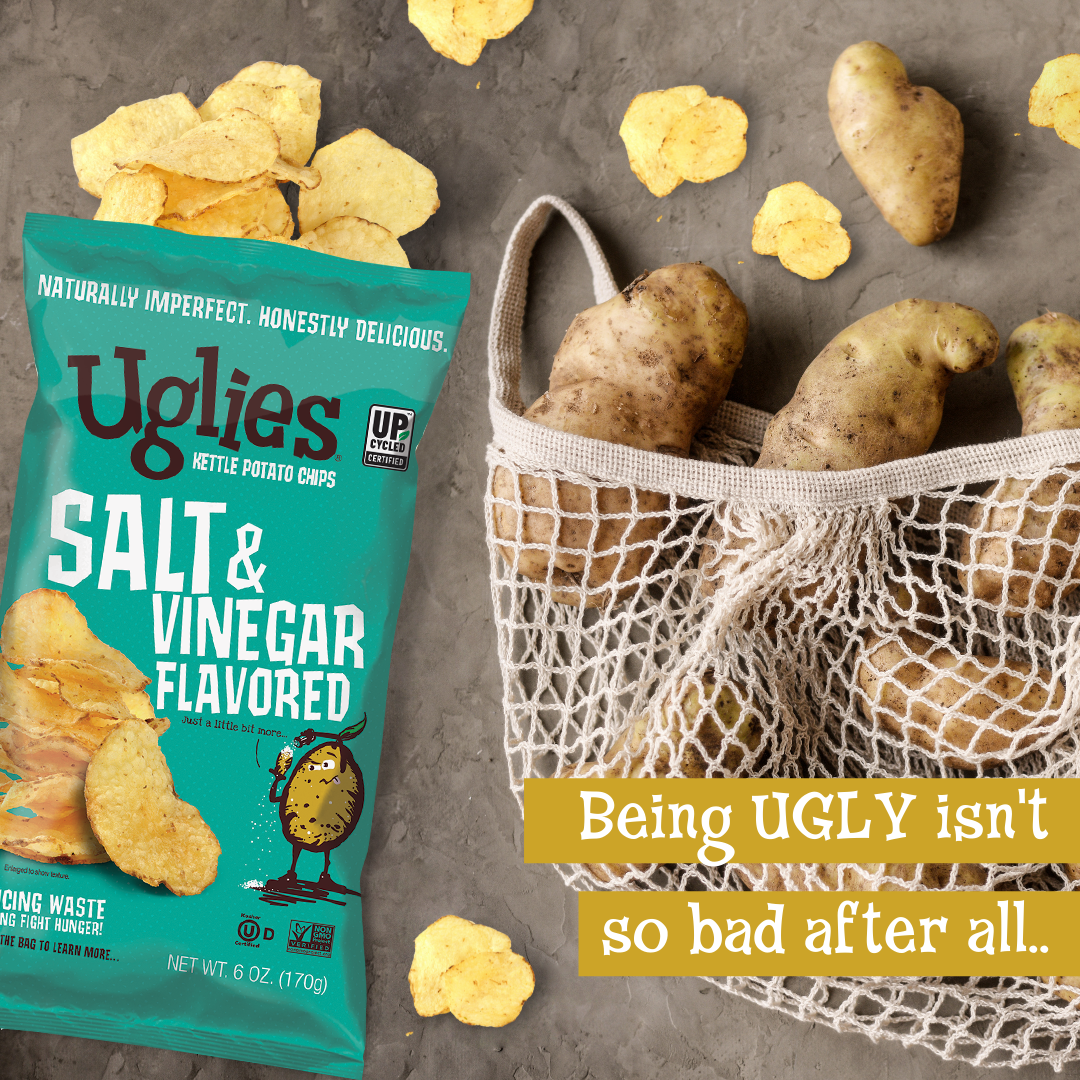 Uglies Kettle Chips - Wholesale Chips - Uglies 6oz Salt & Vinegar Kettle Cooked Potato Chips3