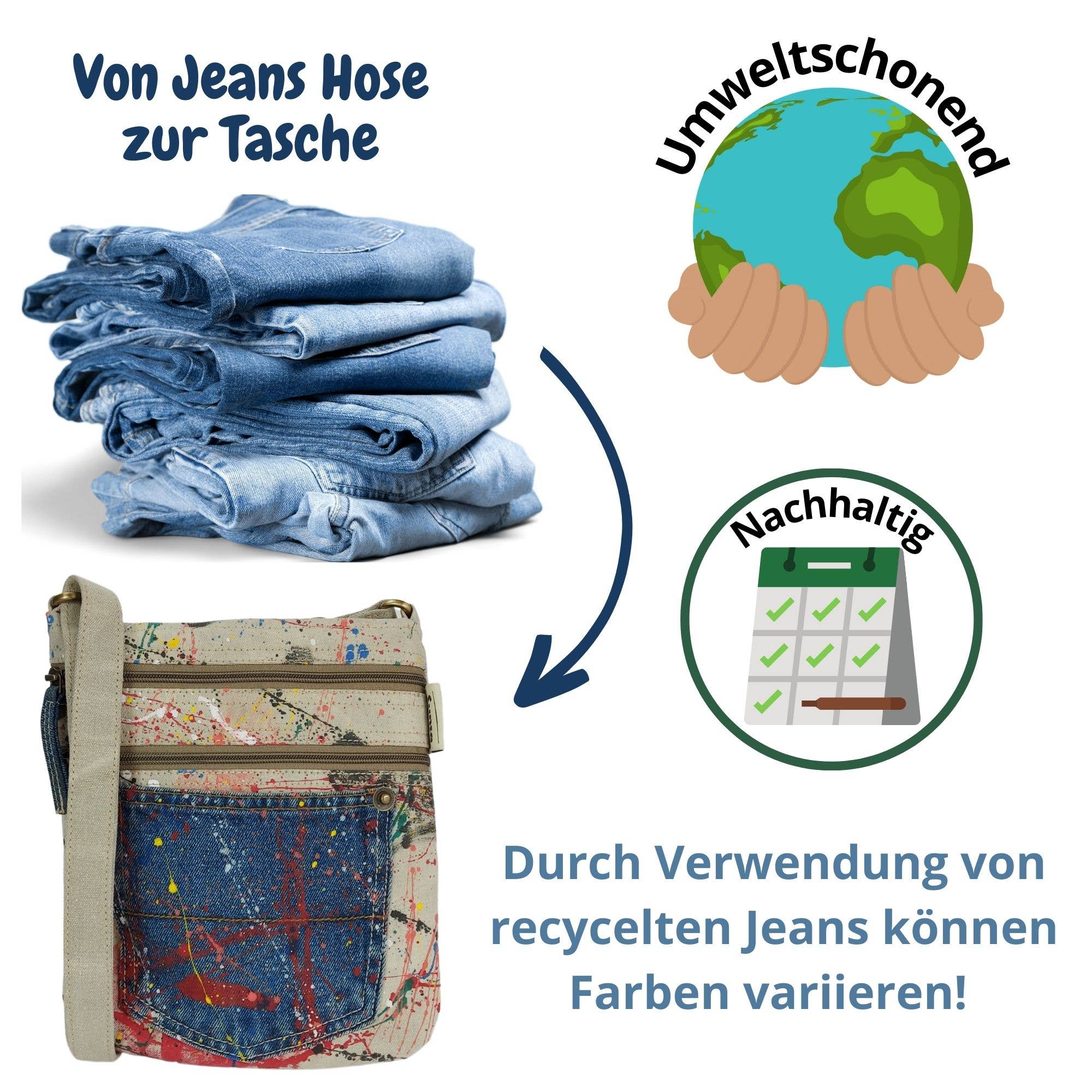 Sunsa - Vente Sac à bandoulière – femme - sac à bandoulière sac à bandoulière en toile sac à bandoulière végétalien13