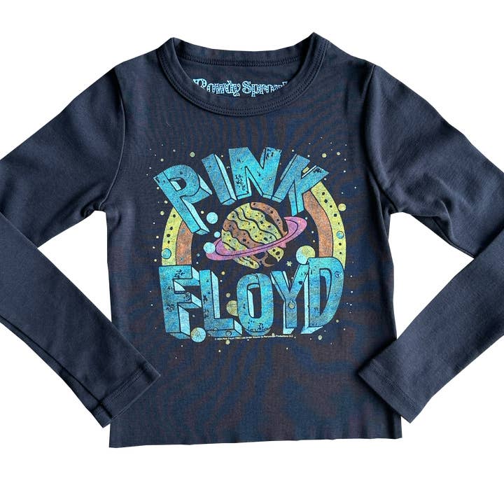 T-shirt a coste con spazio di Pink Floyd per la vendita all'ingrosso da parte di Rowdy Sprout