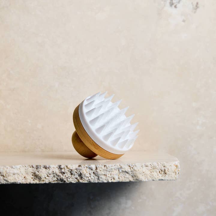 Hello Joyous - Wholesale Hair Tools Bag/Caddy - Silicone & Bamboo Scalp Massager2