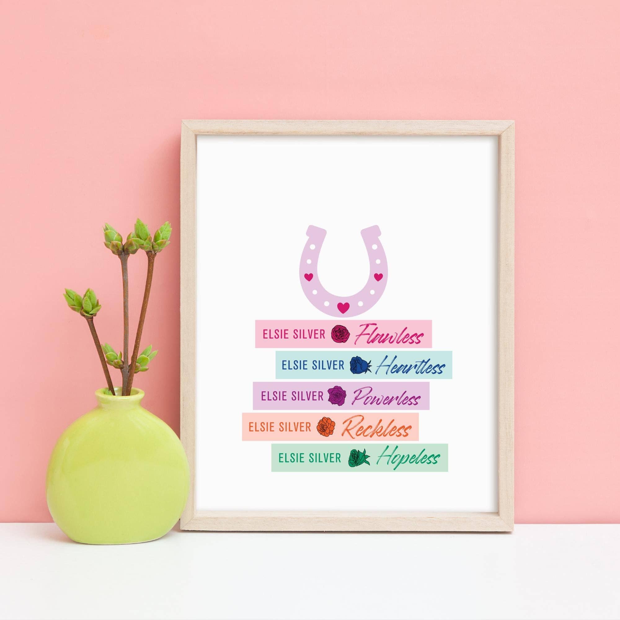 Chapter & Craft Studio - Wholesale Art Print - Elsie Silver Book Stack Art Print1