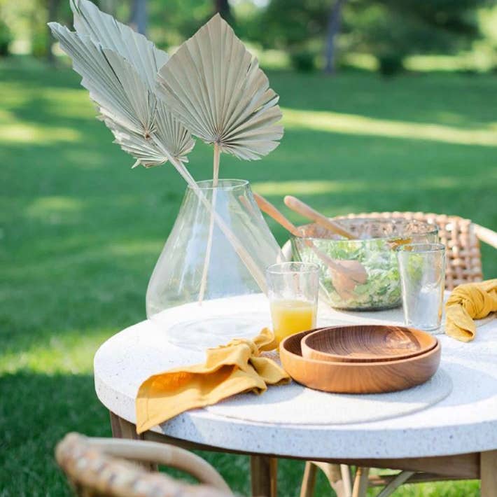 Lily & Marigold Home + Design - Wholesale Bowl - Chiku™ Carved Teak Wood Bowl1