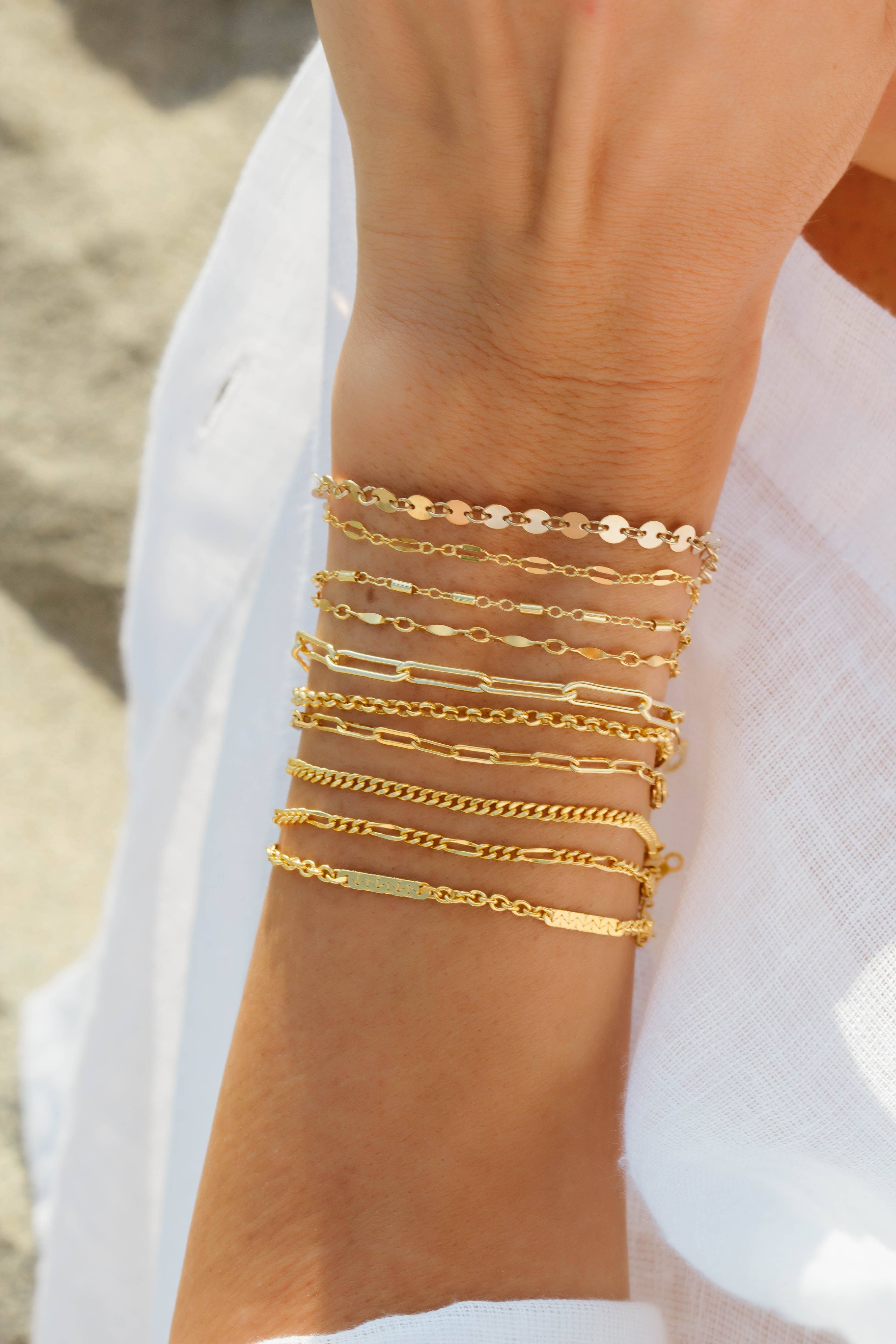 Everly Made - Wholesale Link & Chain Bracelet - Arnett Bracelet1