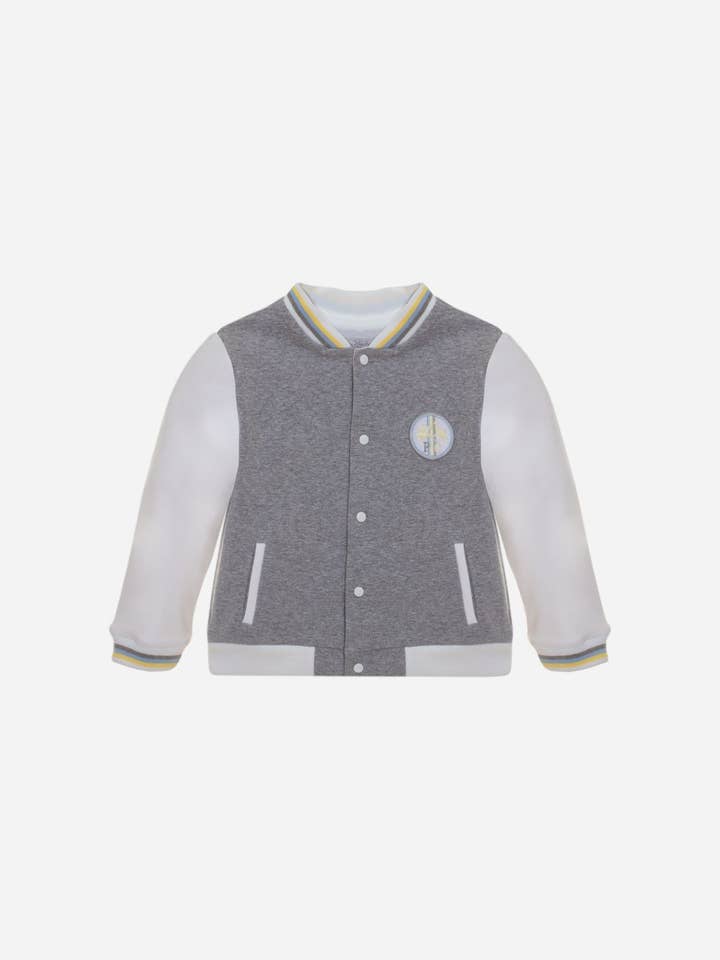 Giacca grigia da ragazzo per la vendita all'ingrosso da parte di Patachou
