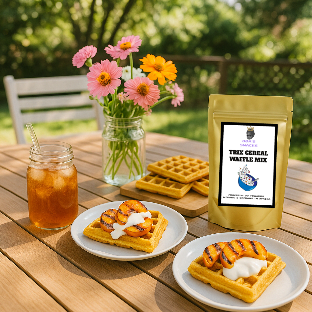 Maqoba – Preparado de waffle por atacado – Mistura para Waffles de Cereais Trix - Feita com cereais Trix reais!0