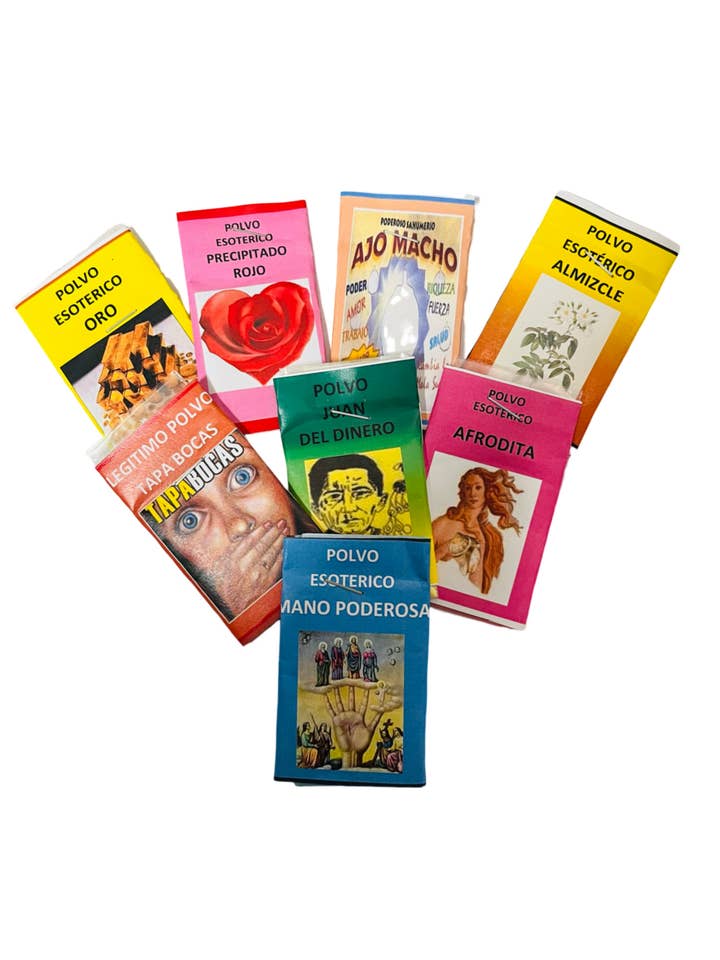 Set of Our Best-Selling Esoteric Powders for wholesale by VELAS SORT DESDE 1999 SCP