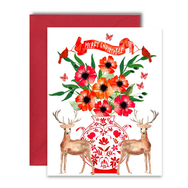 pot de gingembre de Noël pour la vente par Shannon Kirsten Illustration