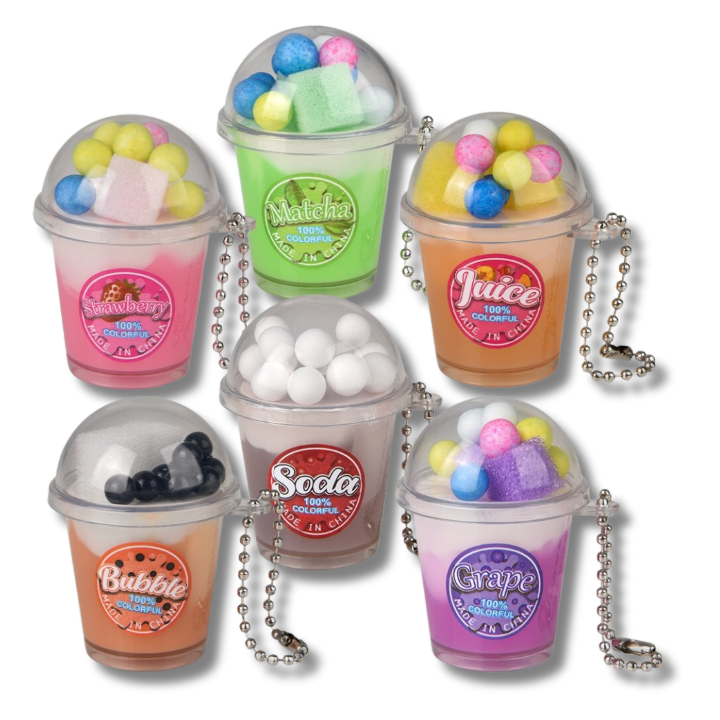 Pagdee Kids Juniors - Wholesale Putty/Slime - Kids - Holiday Décor Squishy Mini Cup Slime For Kids - Assorted2