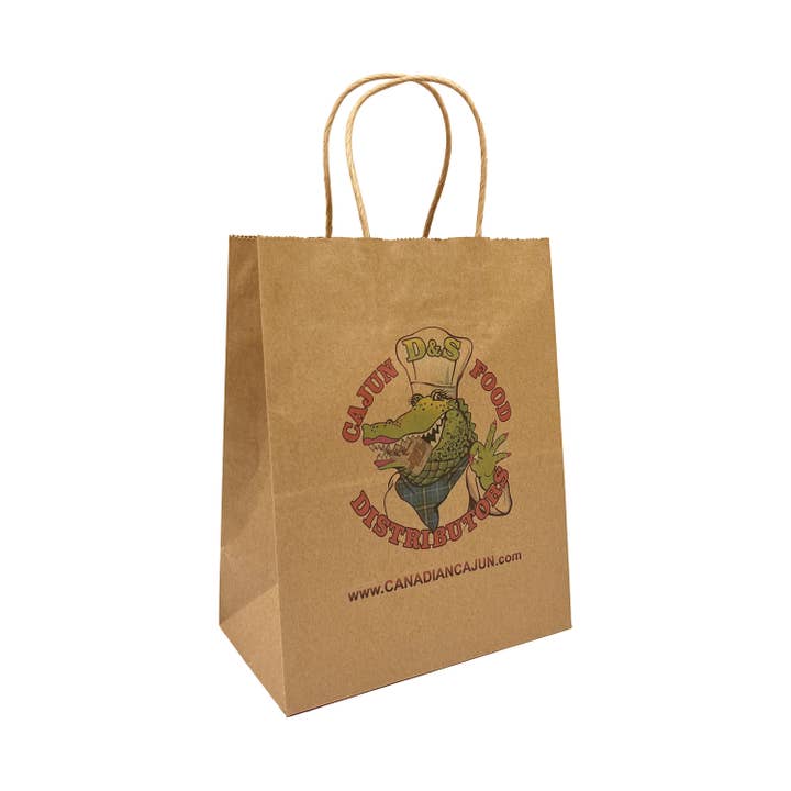 Kis Paper - Wholesale Gift Bag - Custom Print Cub 8x4.75x10.25 inches Kraft Paper Bags1