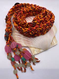 Shae's Resale - Vendita all'ingrosso Cintura - Donna - 25 cinture con perline in stile vintage con nappina6