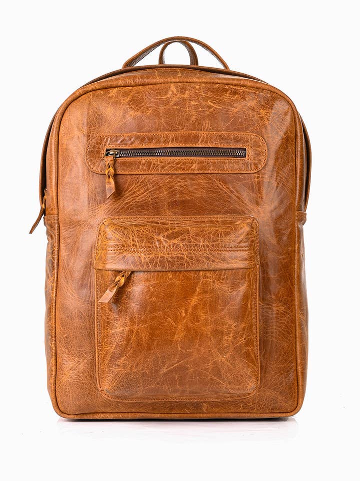 Leather Laptop Backpack for wholesale by Thevasa