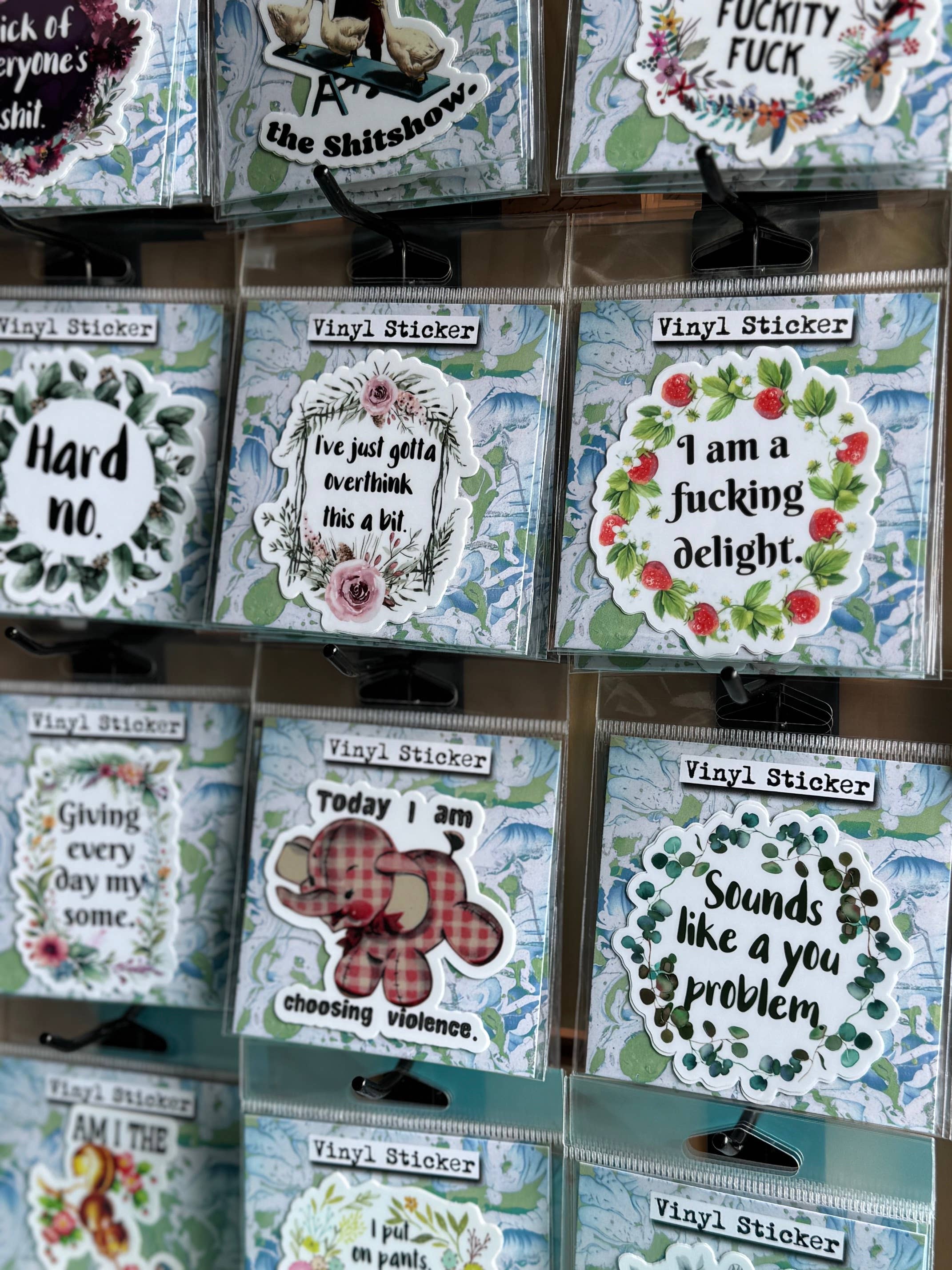 ChicalooKate - Wholesale Sticker - Crafty Bitch Vinyl Sticker2