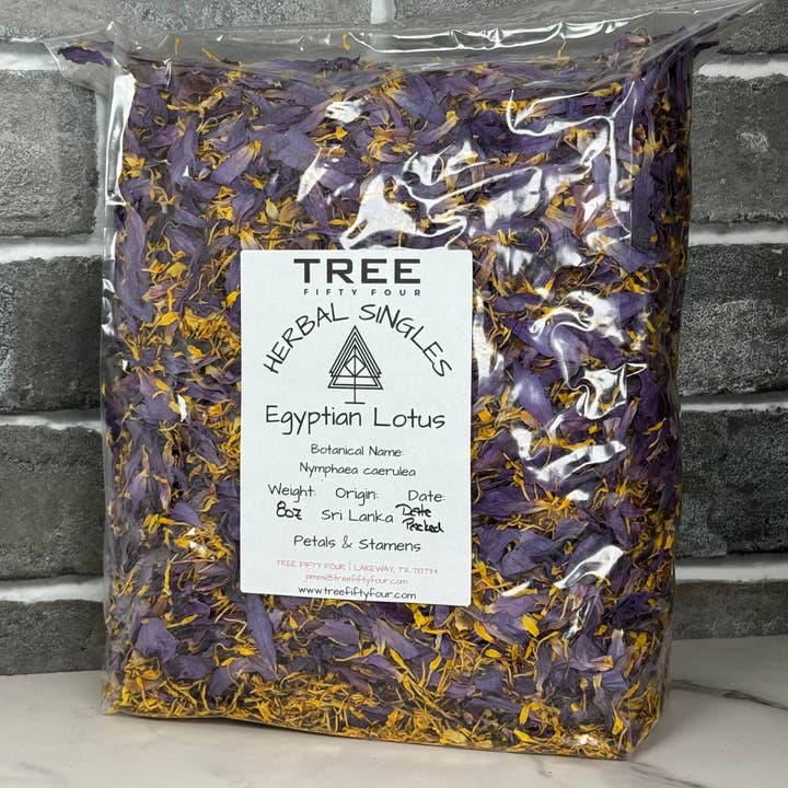 Tree Fifty Four - Wholesale Loose Tea - Blue Lotus Petals & Stamens | 2oz - 1 KG | Bulk Herbs