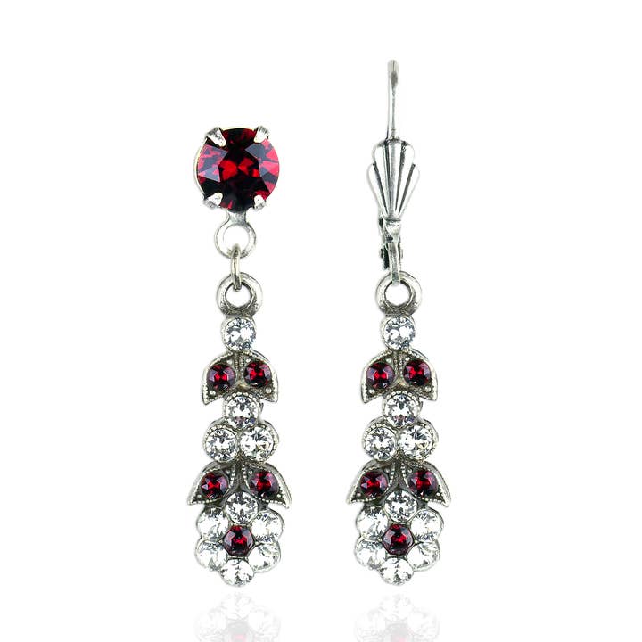 Lonicera Crystal Earrings for wholesale by Anne Koplik Designs, Inc.