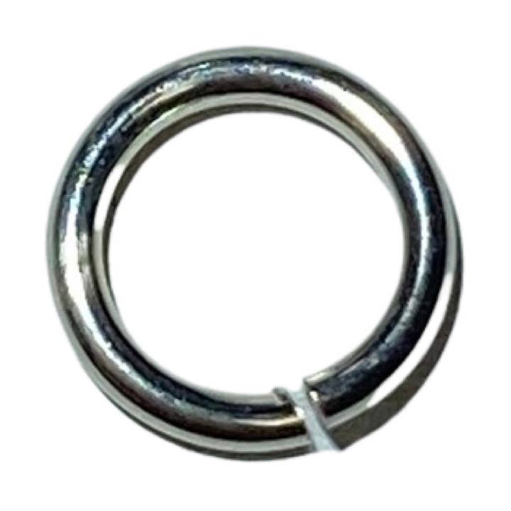 Bague de saut ouverte, 0,035 x 0,240 po (0,89 x 6,0 mm) pour la vente par The Bead District
