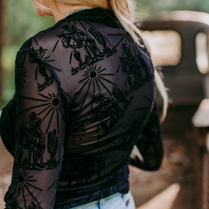 MK498 Sunshine 3D Printed Mesh Top and other Purchase Wholesale black shirts. Free Returns & Net 60 Terms on Faire trending on Faire.