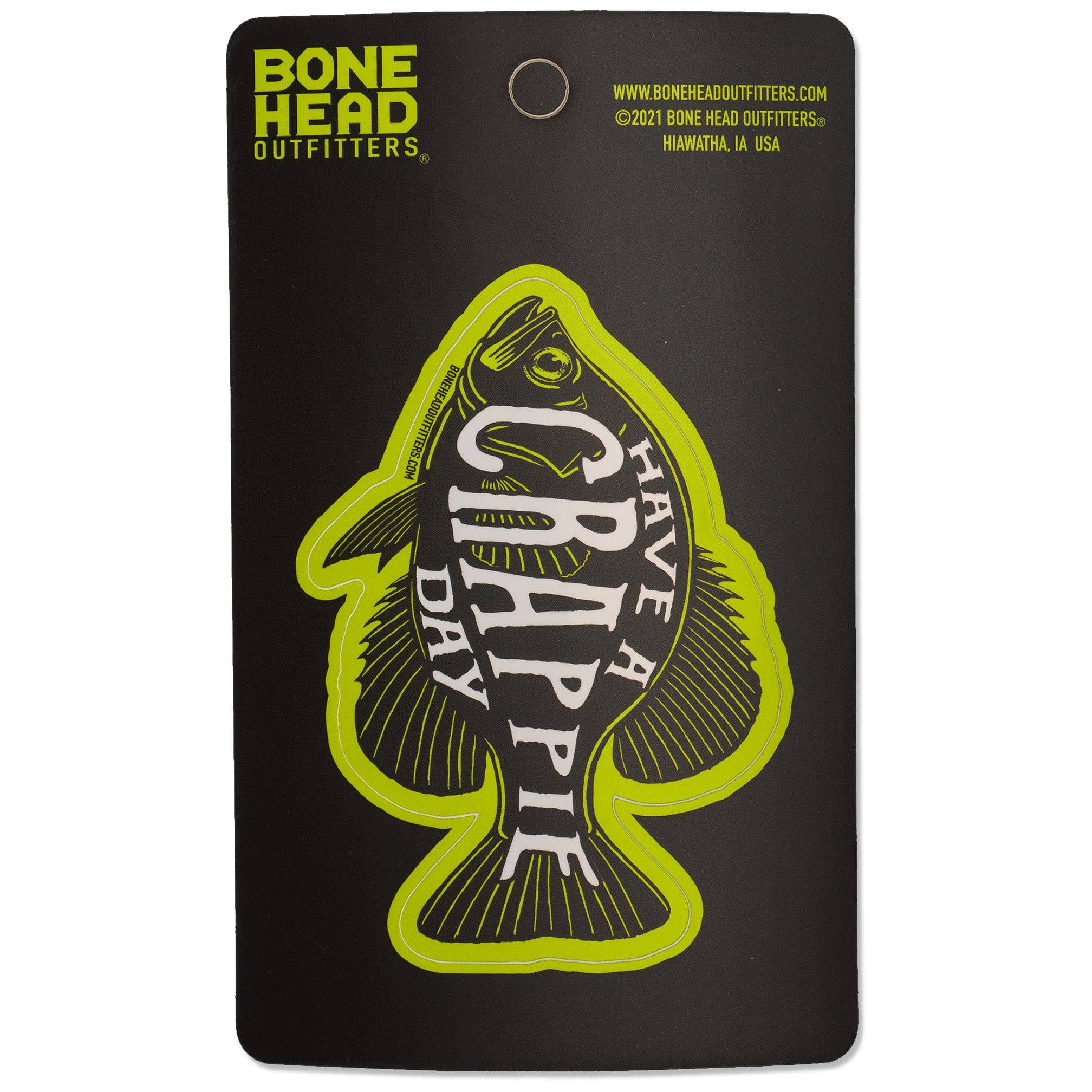 Bone Head Outfitters - Wholesale Sticker - Crappie Day Sticker1