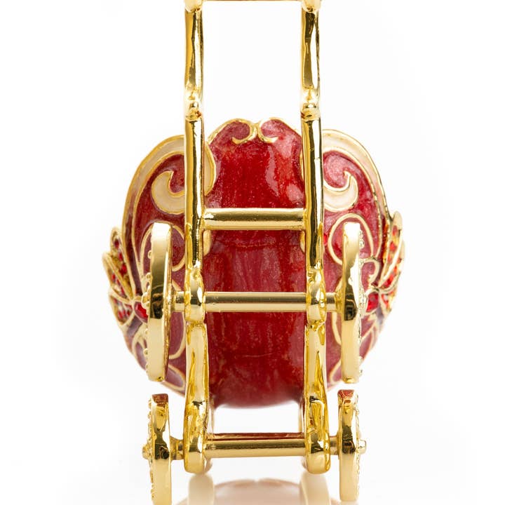 Keren Kopal - Wholesale Sieradendoos/organizer - Red vintage kinderwagen Trinket Box kinderwagen12